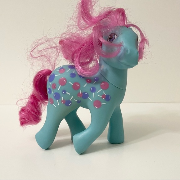 Vintage 1987 My Little Pony TAF Sweet Tooth Twice as Nice Mlp - Picture 14 of 14